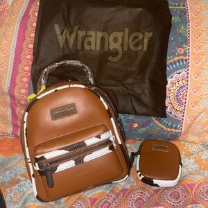 WRANGLER mini backpack with coin purse